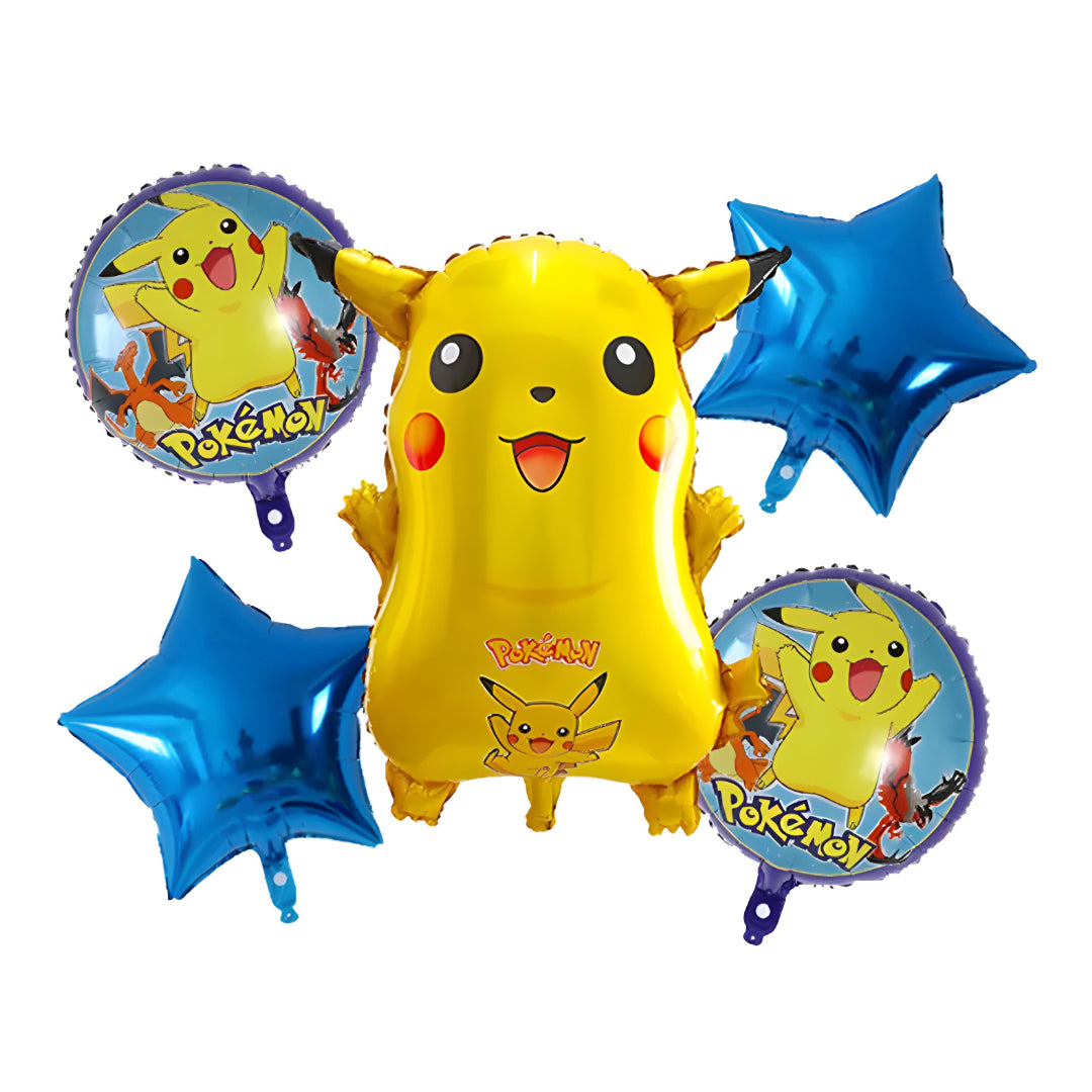 Pikachu set de globos foil