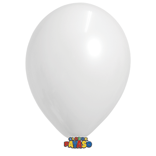 Bolsa globo marca payaso blanco