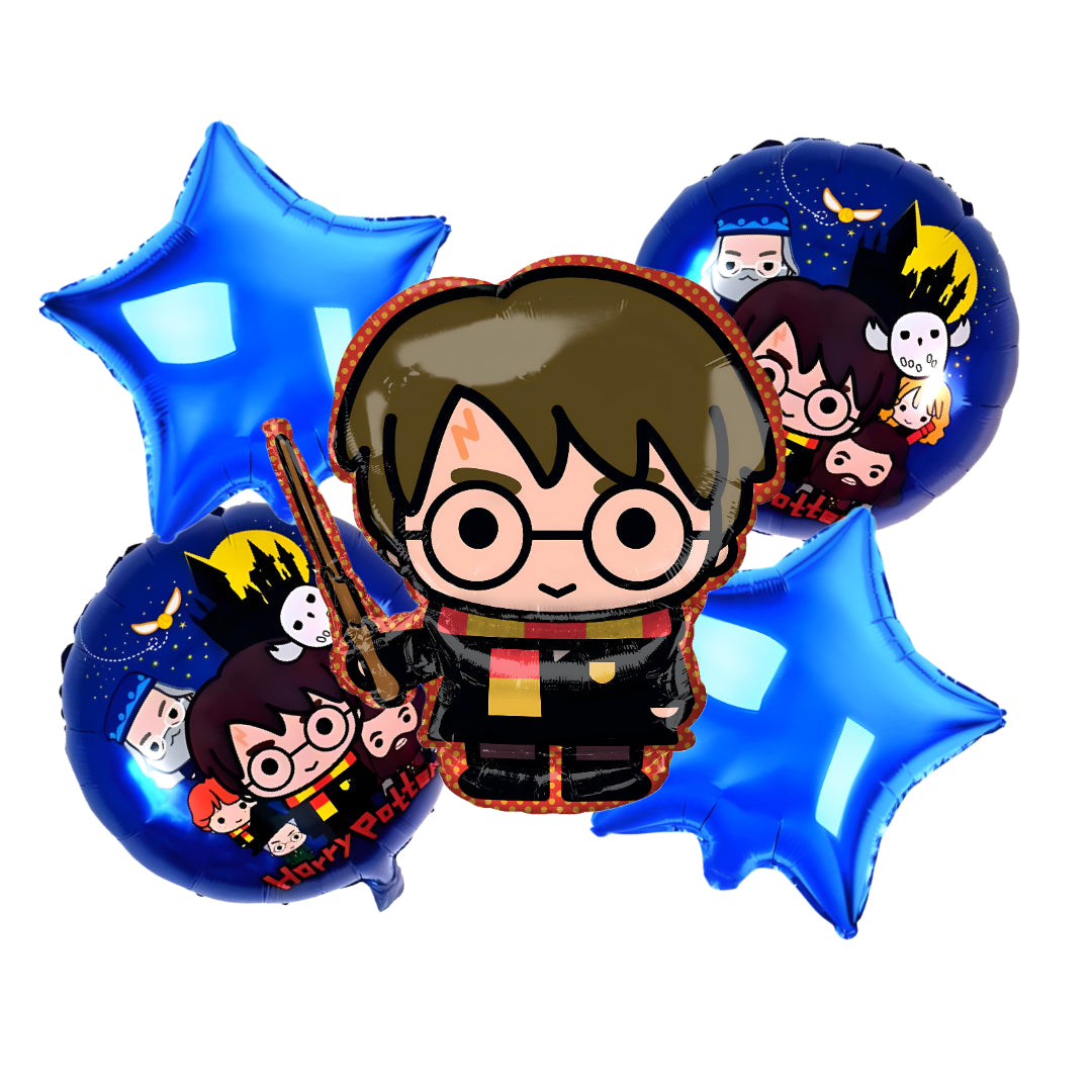 Harry potter set de globos 5 pz