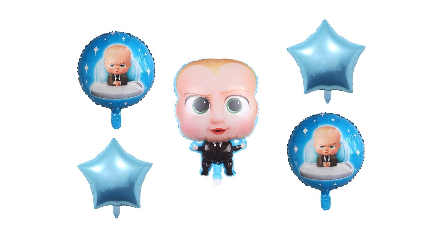 Set Globos Jefe en pañales