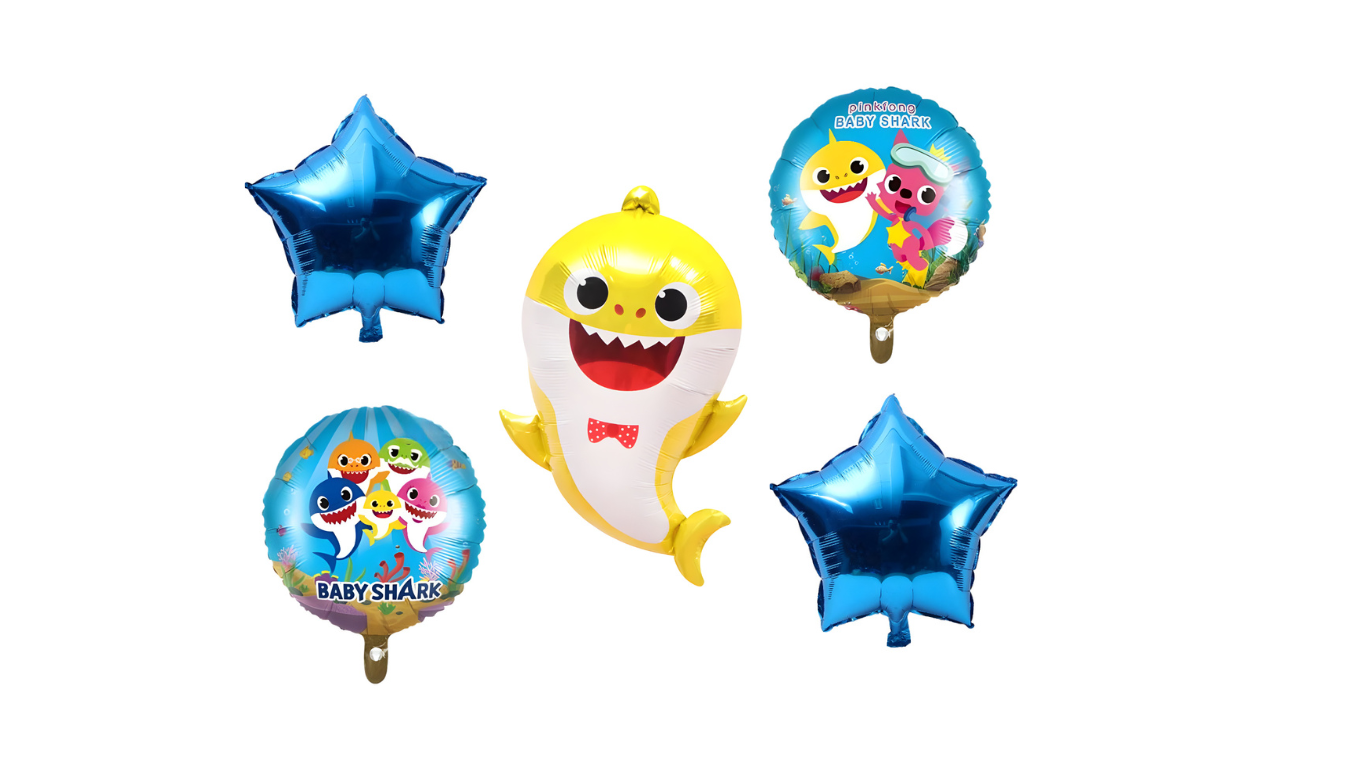 Set Globos Baby Shark