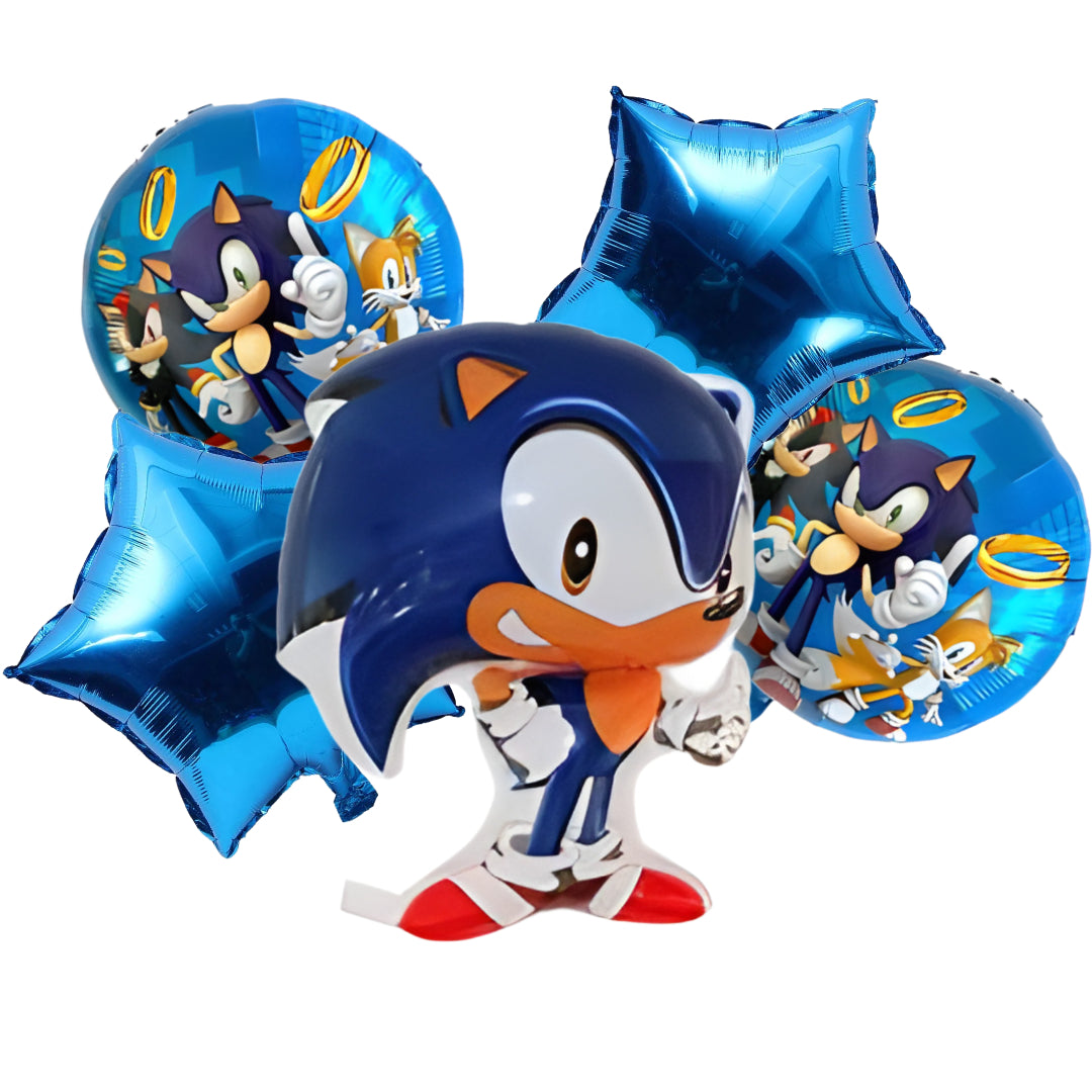 Sonic set de globos foil