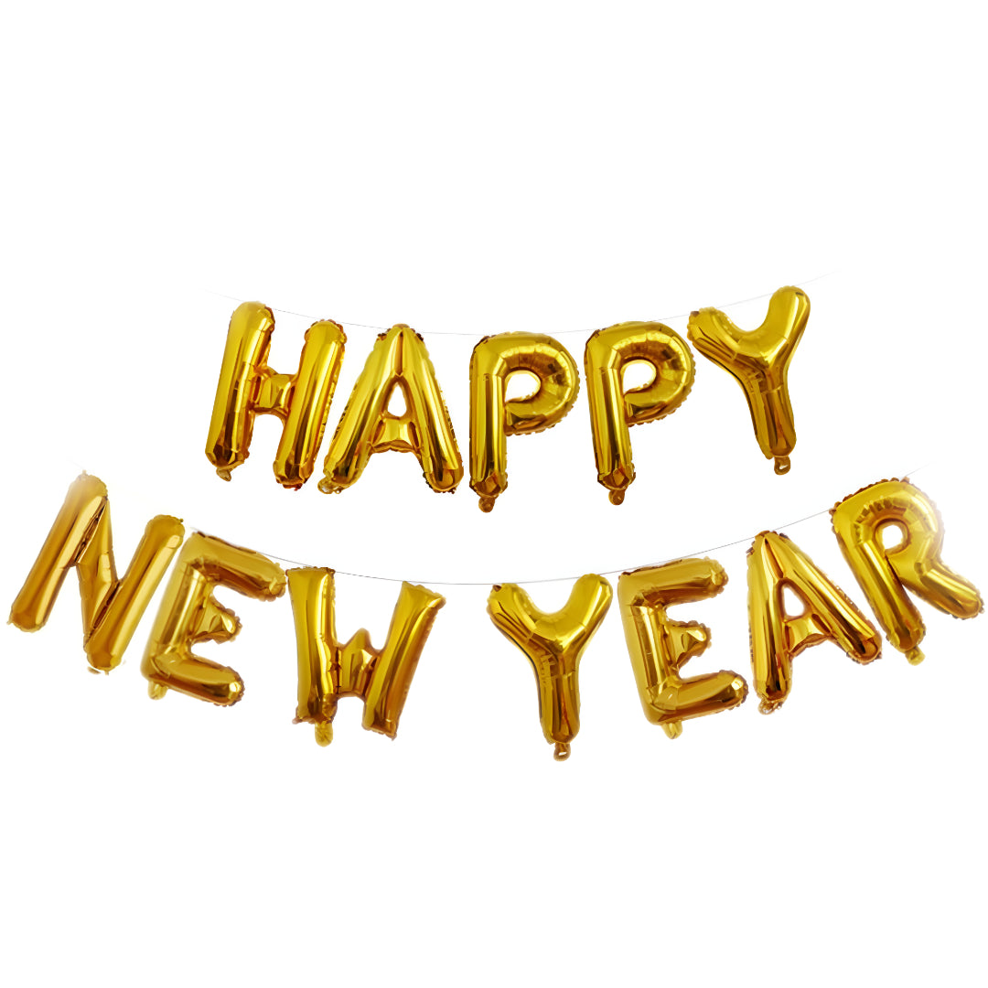 Letrero Happy New Year