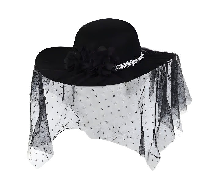 Sombrero negro catrina