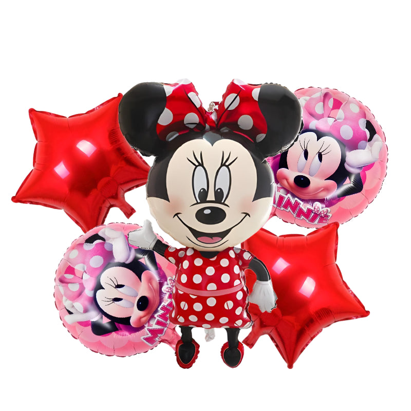 Minnie set de globos foil