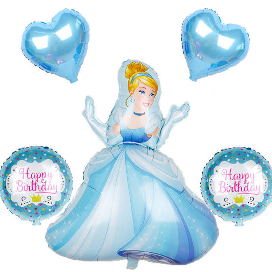 Bouquet globos Cenicienta