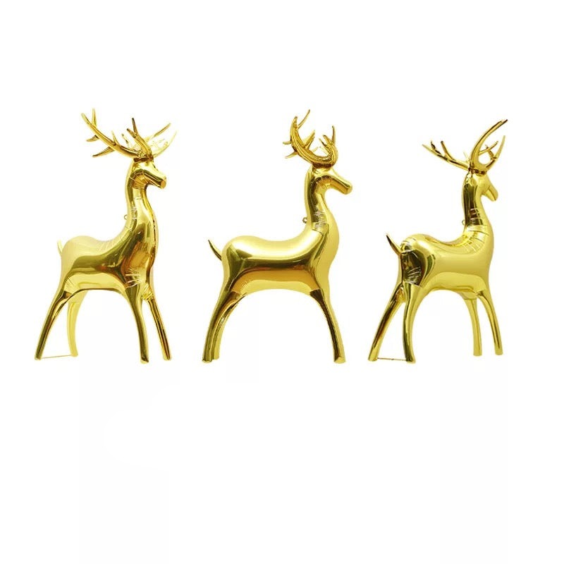 Globo Reno Dorado 4D