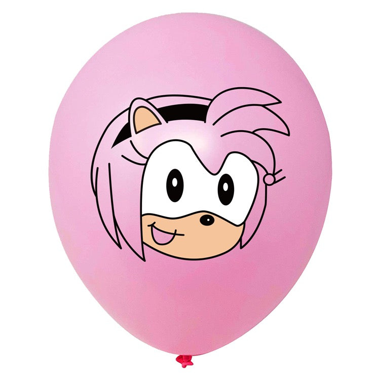 Set de globos látex Sonic