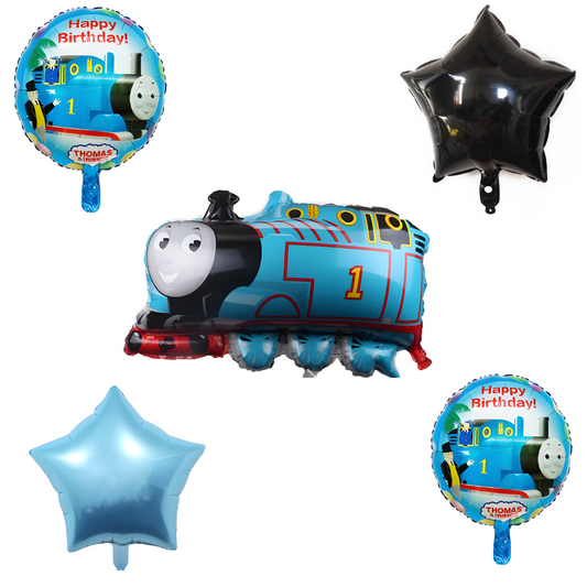 Set Thomas de globos foil