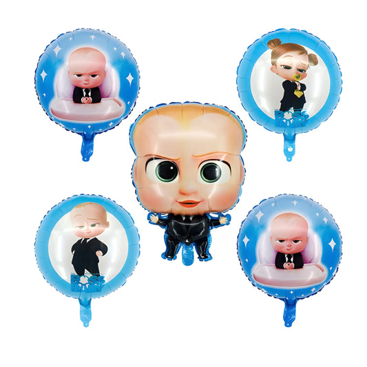Set Globos Jefe en pañales