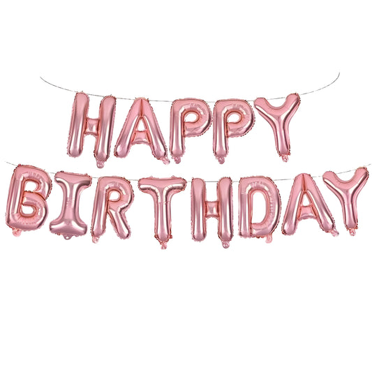 Letrero Happy Birthday