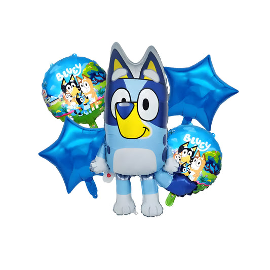 Set Bluey de globos foil