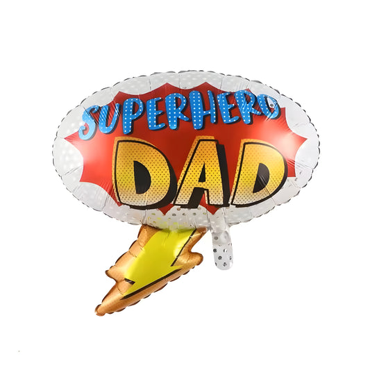 Globo Figura Supero Hero Dad