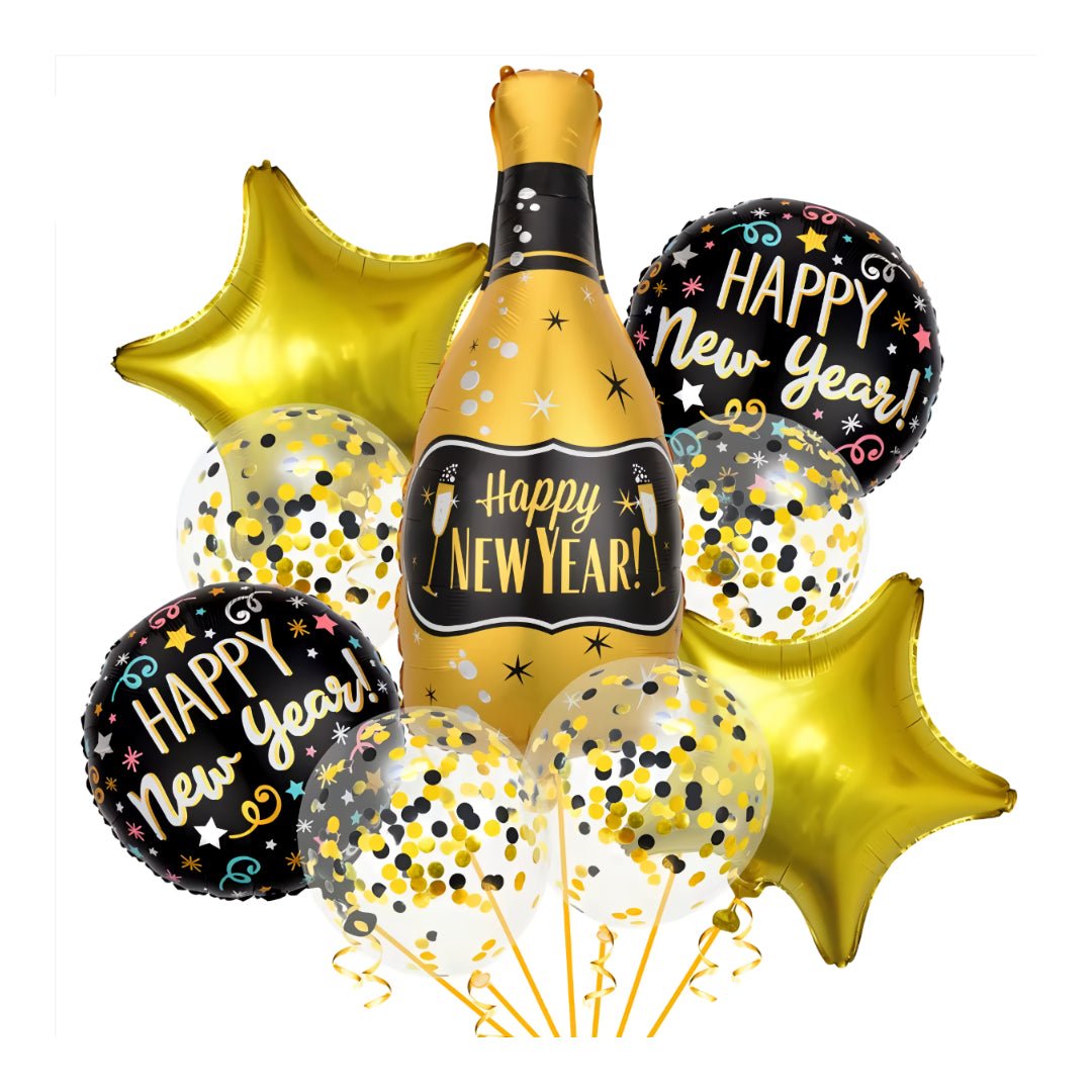Set Globos Año Nuevo