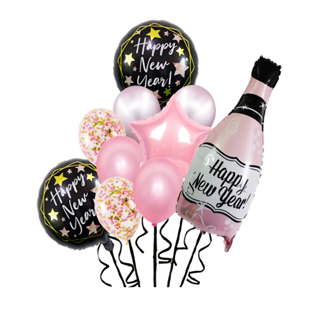 Set Globos Año Nuevo