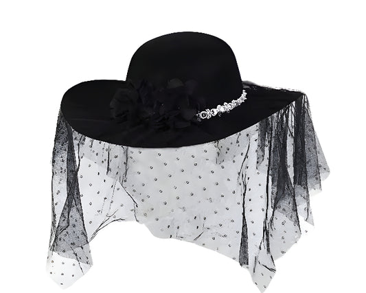 Sombrero negro catrina