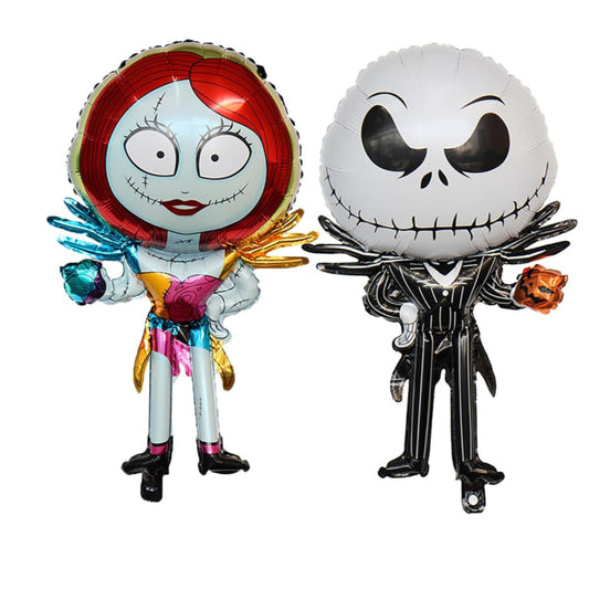 Globo Halloween Jack & Sally