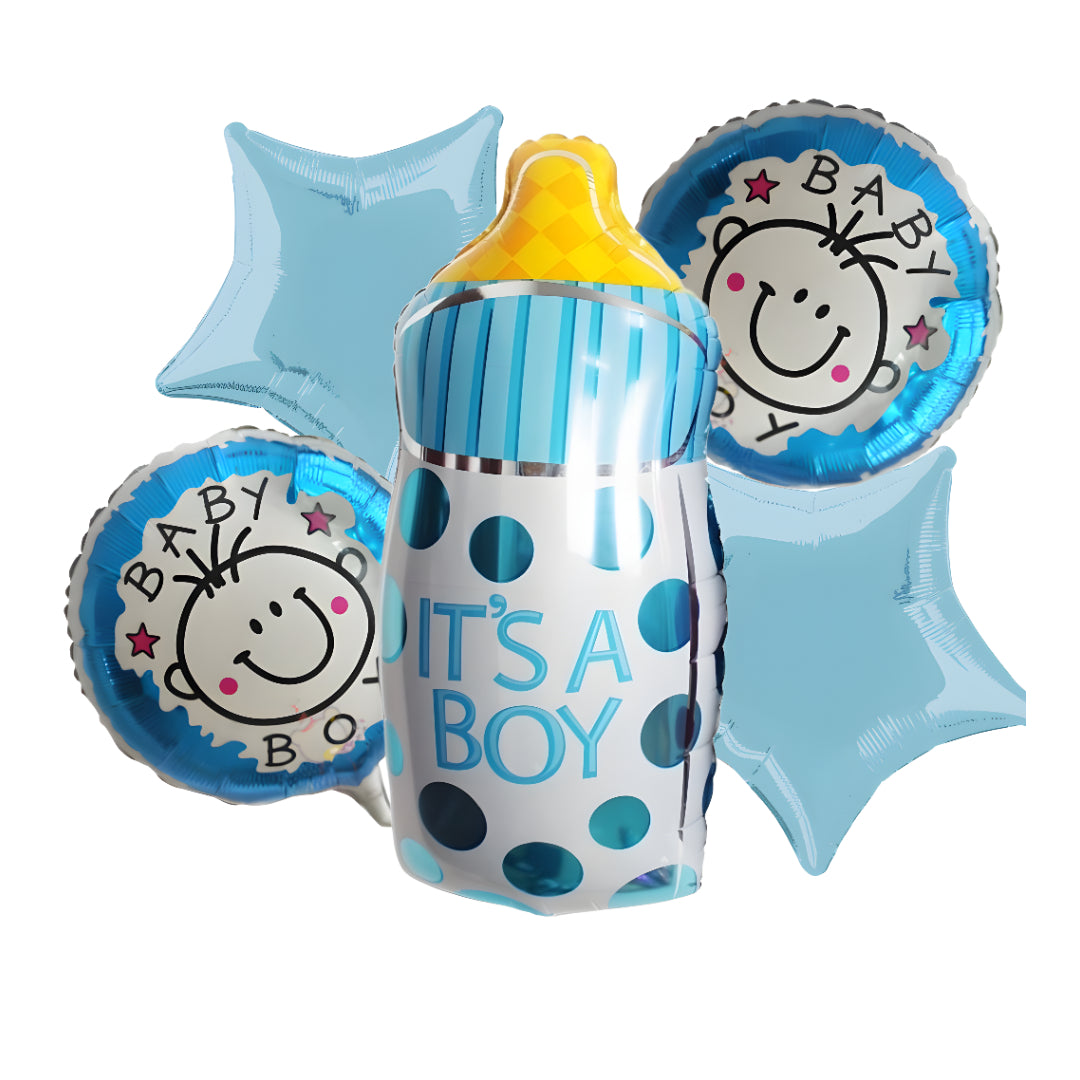 set globos baby shower niño