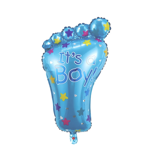 Globo baby shower Pie Azul