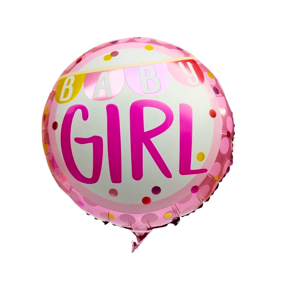 Globo baby shower niña