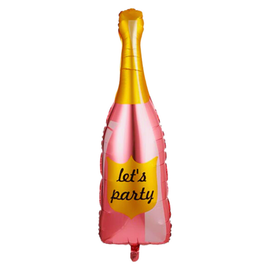 Globo botella lets party