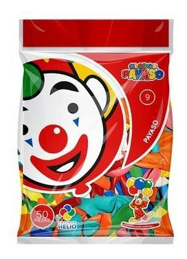 Bolsa globo látex marca Payaso