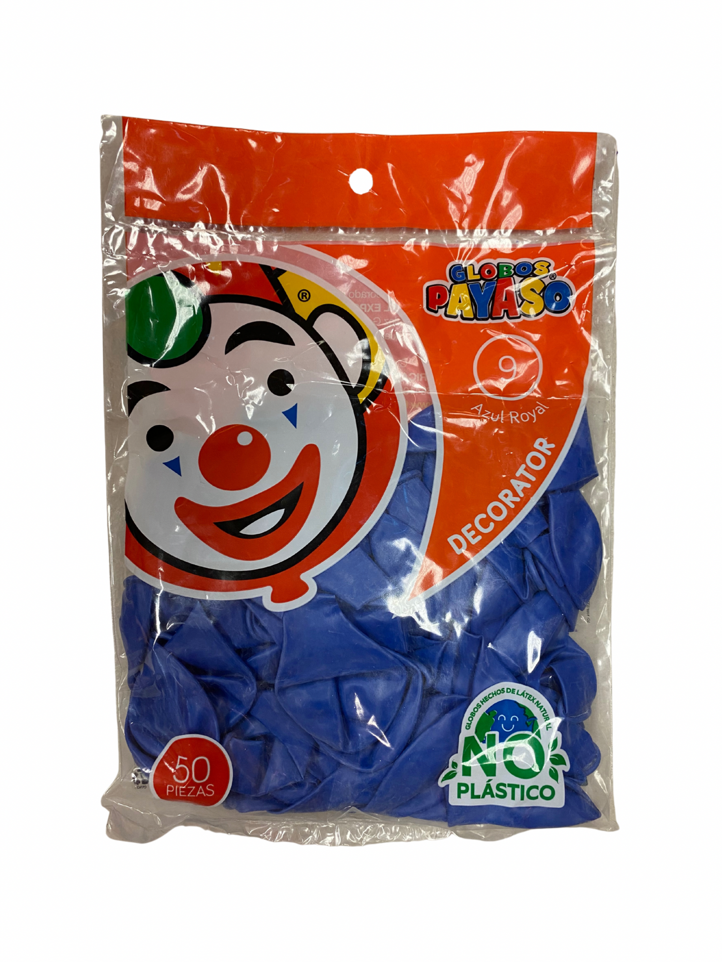 Bolsa globos látex marca payaso