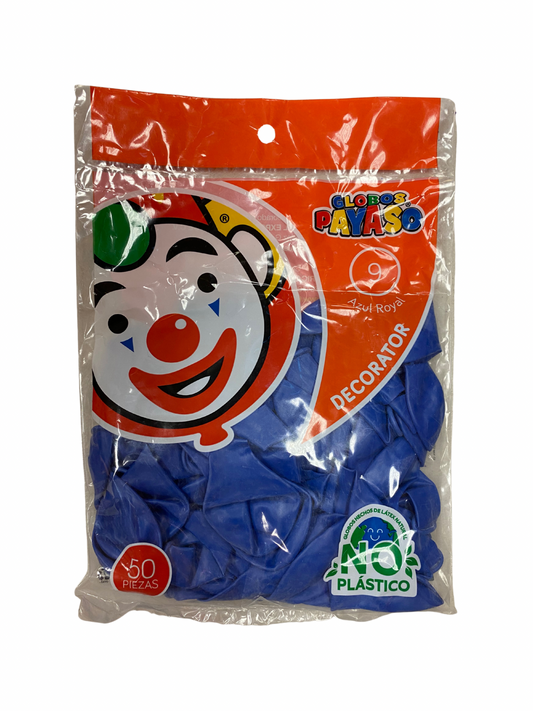 Bolsa globos látex marca payaso