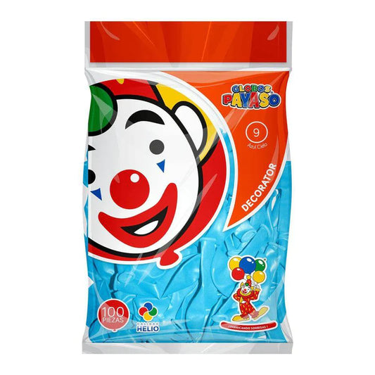Copia de Bolsa globos látex marca payaso